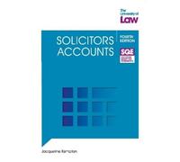 Jacqui Kempton SQE - Solicitors Accounts 4e (Tascabile)