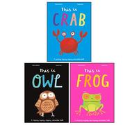 Jacqui Lee - Set da collezione di 3 libri (This is Crab, This is Frog & This is Owl)
