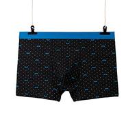 JACTZ Boxer Plus Size 9XL Biancheria Intima Maschile 5Pz/Lotto Uomini Boxer Biancheria Intima Shorts Cotone Cuecas Boxer Uomini Solidi Pantaloni Intima Uomini Boxer-Black,9XL