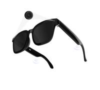 Jacuate AI Smart Camera Occhiali 1080P HD - Bluetooth Video Registrazione Occhiali con Controllo Vocale, Indossabile Sport Camera Occhiali da Vista per Guida, Escursionismo, All'aperto al