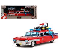 Ghostbusters Ecto-1 Transformers Mashup 1:24 Vehicle ACC NUOVO