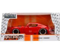 Jada 1:24 Big Tempo Muscolo - 1972 Pontiac Firebird - Lucido Rosso - 99582
