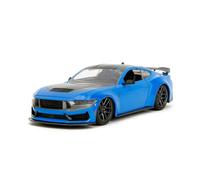 Jada 1:24 Big Time Muscle 2024 Ford Mustang Dark Horse - Modello In Diecast Blu