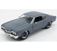 JADA 1/24 CHEVROLET DOM'S CHEVELLE 454SS 1970 FAST FURIOUS IV 2009 MODELLINO