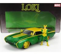 Simba SBA253225026 Marvel - Loki Ford Thunderbird Scala 1:24 Diecast