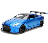 Jada 1:24 Fast & Furious 2009 Nissan Skyline GT-R R35 Ben Sopra Blu Diecast