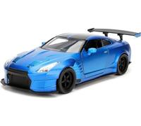 Jada 1:24 Fast & Furious Brian's 2009 Nissan GT-R R35 (Ben Sopra) - Blu - 98271