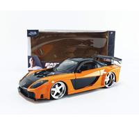 Jada 1:24 Fast & Furious Han'S Mazda RX-7 - Arancio E Nero 30732