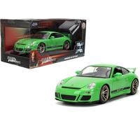 Jada 1:24 Fast & Furious Porsche 911 GT3(997) Verde Auto Diecast - 34919
