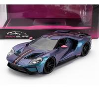 JADA 1/24 FORD GT 2017 VERDE MODELLINO AUTO MODELLISMO STATICO DIECAST