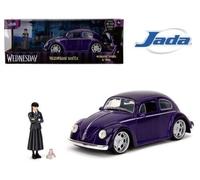 Jada 1:24 Hollywood Rides 1959 VW Beetle & Mercoledì Addams Figura 35131