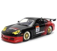 Jada 1:24 Hyper-Spec Porsche 911 GT3 Rs 996 Nero/Rosso Modellino - 36371