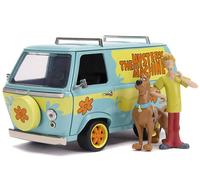 Jada 1:24 Scooby Doo Mystery Machine Con Scooby E Shaggy Modello Diecast - 31720