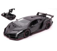 JADA 1/24 TOYS LAMBORGHINI VENENO 2020 NERO MODELLINO STATICO DIECAST