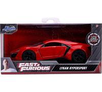 Jada 1:3 2 Fast & Furious Lykan Hypersport - Rosso - 97386