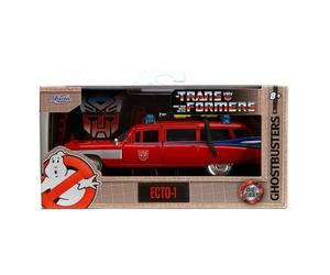 Jada 1:3 2 Ghostbusters X Transformers - ECTO-1 W/ Optimus Prime Immagini 35863