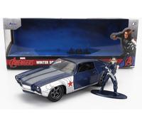 JADA 1/32 CHEVROLET CAMARO COUPE 1973 WINTER SOLDIER FIGURE MODELLINO STATICO