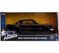 Jada 1/32 - Fast & Furious - Brian's 1971 Skyline 2000 GT-R Nero - 99602