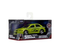 Jada 1/32 - Fast & Furious - La Mitsubishi Lancer Evo VII Verde Di Brian - 99789