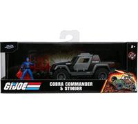 Jada 1:32 G.I.JOE Stinger Con Figura Di Cobra Commander - 33085