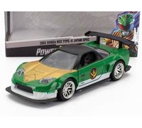 JADA 1/32 HONDA NSX TYPE-R JAPAN SPEC COUPE POWER RANGERS 2002 MODELLINO AUTO