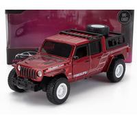 JADA 1/32 JEEP GLADIATOR PICK-UP 2020 ROSSO MODELLINO AUTO STATICO DIECAST