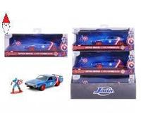 Simba SBA253223024 Marvel - Captain America 1971 Plymouth GTX Scala 1:32