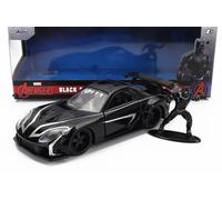 JADA 1/32 MAZDA RX 7 NERO PANTHER FIGURE 1995 MODELLINO STATICO DIECAST