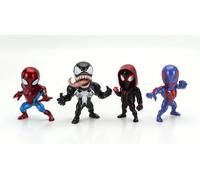 JADA 1/32 MODELLISMO ACTION FIGURES SET 4X AVENGERS SPIDER MAN MILES MORALES