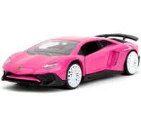 Jada 1:32 Pink Slips Lamborghini Aventador - Rosa Caldo - 35362