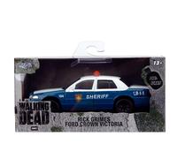 The Walking Dead 1:32 Rick Grimes Ford Crown Victoria auto pressofuso, giocattoli per adolescenti e adulti