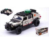 JADA 1/32 TOYS JEEP GLADIATOR JURASSIC WORLD MODELLINO STATICO DIECAST
