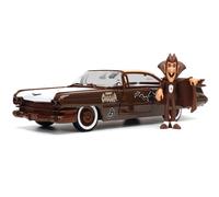 Jada 1959 Cadillac Coupe DeVille Brown and White with Graphics and Count Chocula