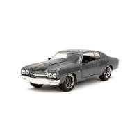 Jada 1970 Chevrolet Chevelle SS Gray Metallic with Black Stripes Fast & Furious