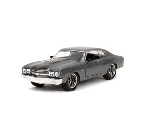 Jada 1970 Chevrolet Chevelle SS Grigio Metallizzato Con Strisce Nere Fast &...