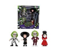 Jada 2.5 "Set Di 4 Figure In Metallo "Beetlejuice" Metalfigs Di Jada 36694