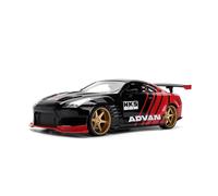 Jada 2009 Nissan Ben Sopra Hsk Advan , Nero/Rosso Giocattoli 37022-1/24