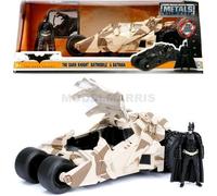 JADA 253215006 The Dark Knight Batmobile in scala 1:24 con personaggio di Batman