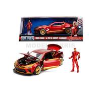 JADA 253225003 Marvel Iron Man Chevy Camaro SS del 2016 in scala 1:24 con person
