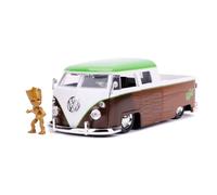 JADA 31202 BUS VOLKSWAGEN CON FIGURA GROOT MARRONE MARVEL 1963 1/24