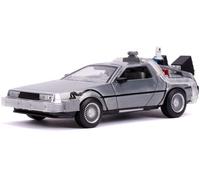 Ritorno Al Futuro Ii Hollywood Rides Diecast Model 1/24 Delorean Macchina Del Te