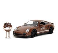 JADA 34624 MINIATURA PORSCHE 911 TURBO CON FIGURA MARRONE M&M 2007 1/24
