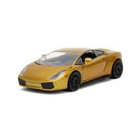Fast & Furious Fast X 1:24 Gold Lamborghini Gallardo Die-Cast Car, Toys for Kids