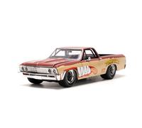 JADA 35130 MINIATURE CHEVROLET EL WAGO CON FIGURA MARRONE IN TAZZA 1/24
