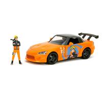 JADA 35351 MINIATURA HONDA S2000 CON FIGURA NARUTO ARANCIONE HOLLYWOOD RIDES ...