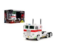 JADA 35572 MINIATURE OPTIMUS PRIME X ECTO-1 TRASFORMATORI GRAFICI BICOLORE 1/24