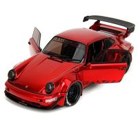 Jada 35726 Kit Carrozzeria Porsche RWB Pink Slips 1:18 Rosso Metallizzato