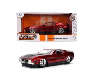Jada 36589 1/24 1973 Ford MUSTANG Mach 1 Big Tempo Muscolo Apertura Presenta