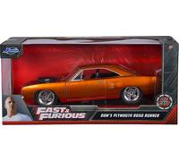 Jada 97126 Doms 1970 Plymouth Road Runner Copper Fast & Furious 7 Movie 1-24 Die