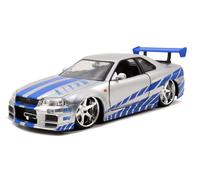 JADA 97158 NISSAN SKYLINE GT-R GRIGIO FF 2002 1/24